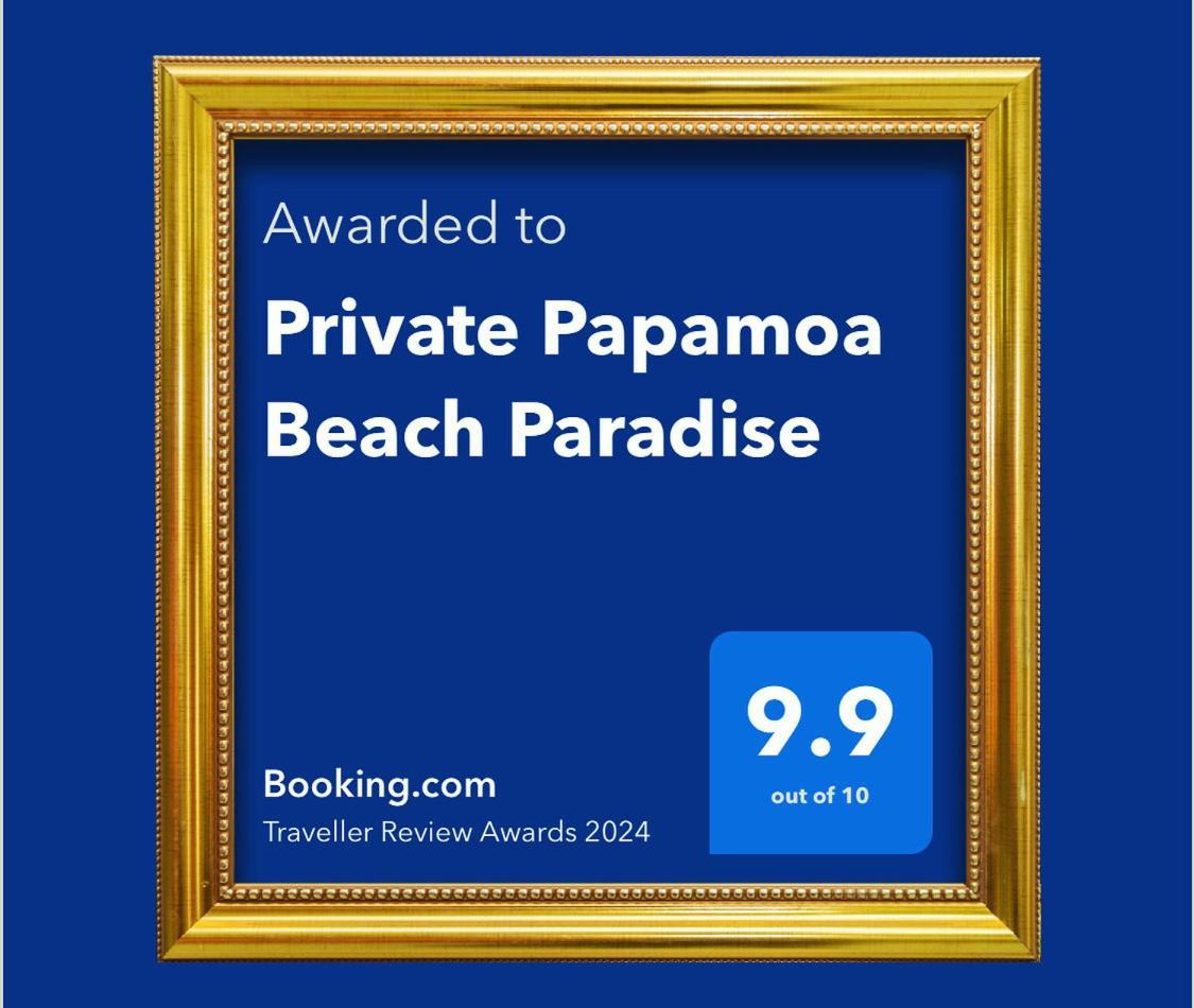 Private Papamoa Beach Paradise エクステリア 写真